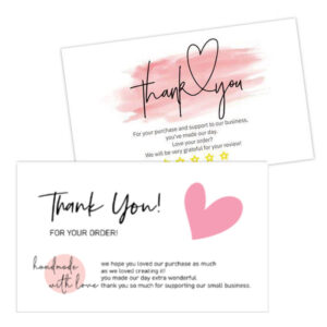 Thank‑You Cards