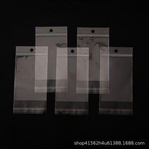 OPP Clear Header Self‑Adhesive Poly Bags